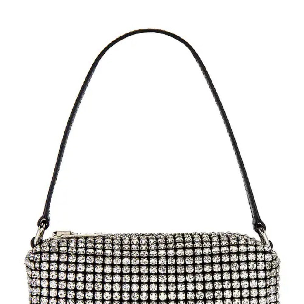 Alexander Wang Heiress Medium Pouch in White